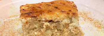 “MIZITHROPITA” WITH HONEY AND CINAMON